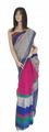 Super King Weaved Cotton Sari With Blouse Piece (16SU293)