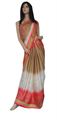Saga Printed Silk Sari With Blouse Piece (16SU336)