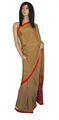 Matka  Printed Crepe silk saree with blouse piece(16SU402)