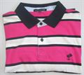 Dot Men's Navy Blue With Pink And White  Polo T-Shirt (A201354)
