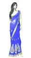 Georgette Sari With  Blouse Piece Included.(1615)