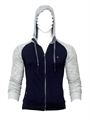 Navy-Blue-Knit-Bomber-Hoodie (L)