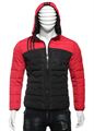 Block Patterned Red & Black Jacket (S)