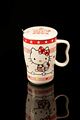 Star Printed Hello Kitty Ceramic Cup (21589)