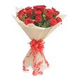 20 Red Roses with Non Woven Paper Packing by FNP