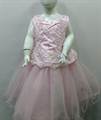Light Pink Party Frock For Girls