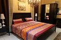Multicolor King Size Bedsheet With Pillow Cover
