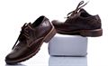 Brown Leather Shoes (Size 6)