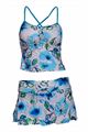 MESUCA Two Piece Floral Printed Swimsuit- Colorful