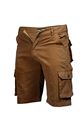 Brown Casual Cargo Shorts