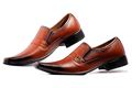Oxford Men's Shoes (Brown with Black Spray Lining)