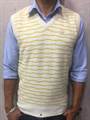 Monte Carlo Gents Sleeveless Stripe Sweater 1162464SL