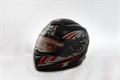 YEMA Full Face Helmet - Model 822(Black and Red)