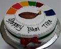 Tihar Special White Forest Cake from Chefs Bakery 1kg
