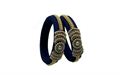 Blue Silk Thread Designer Bangle Set with Pearl-like Beads - KPCBangles5