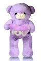 Big Purple Teddy from Hallmark