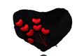 Black Hearts Cushion from Hallmark