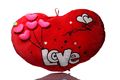 Love Hearts Red Cushion from Hallmark