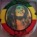 Bob Marley Photo Print Cake (1.5 Kg) from Chefs Bakery
