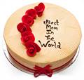 Mother's Day Special Butterscotch Cake From Radisson Hotel (2 KG)