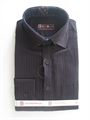 CEO Men's Dark Blue Shirt (Red Lined) (Full Sleeves) - Size 40