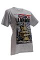 London Printed Grey T-shirt