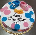 Baby Shower Chocolate Cake (1 kg) from Chefs Bakery