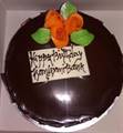 Chocolate Truffle Birthday Cake 1 kg from Hotel Annapurna
