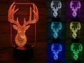 Deer Head 3D Light