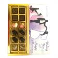 Happy Wedding Hand-Crafted Luxury Chocolate Box by Shokolade