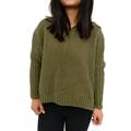Green Textured Women’s Sweater
