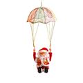 Tumbling Parachute Santa