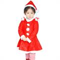 Santa Claus Costume for Girls (0-3 Years)