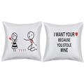 I want Your Heart Because You Stole Mine Couple Cushion (1)
