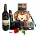 Valentines Technic Makeup Package 4 with Wine and Rose (Free)