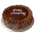 Happy Women's Day Chocolate Cake (1 Kg) from Chefs Bakery