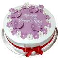 Happy Women's Day Black Forest Cake (1 Kg) from Chefs Bakery
