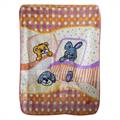 Baby Plus Orange Bunny Printed Blanket