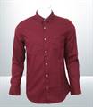 Kilometer Casual Full Shirt (KMQL022) - Maroon