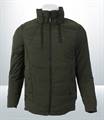 KILOMETER Hooded Cottom/Silicon Jacket For Men - KM 8162Green