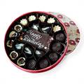 Circle Chocolate Box (220 g) - Text Options Available