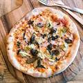 Capriciosa Pizza Veg (Large size) from RoadHouse Cafe (PKR)