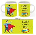 Dad, A Son's First Hero Mug (Qty-1)